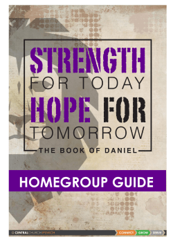 Daniel Homegroup Booklet