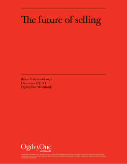 The future of selling