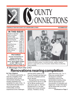 December 2007 - County of Lanark