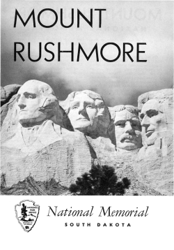 mount rushmore - National Park Service History Electronic Library