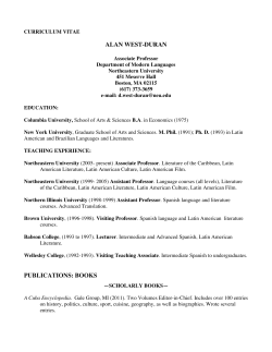 Curriculum Vitae - Northeastern University