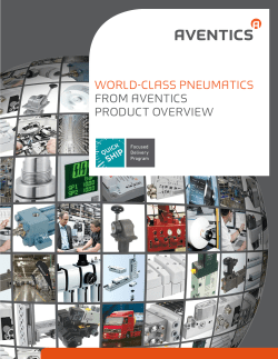 AVENTICS US Product Overview Brochure