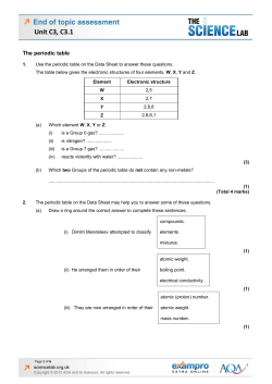 Unit C3, C3.1 - Animated Science