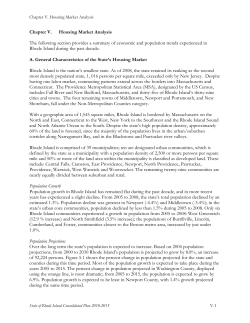 Chapter V. Housing Market Analysis
