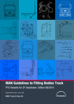 PTO Variants for ZF-Gearboxes