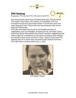 Taste_Comparison_Traits