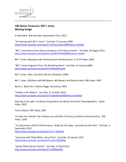 Moving Image - Dance Heritage Coalition