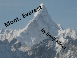 Mont. Everest