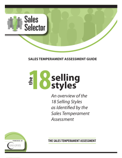 selling styles - Calliduscloud