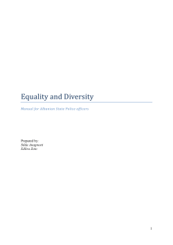 Equality and Diversity