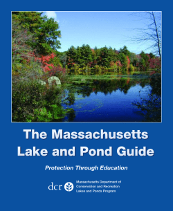The Massachusetts Lake and Pond Guide