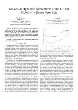 Molecular Dynamics Simulations of the O2