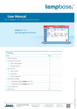 tempbase. - Tempmate