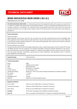 Techical Data Sheet - MCI Paint Sdn. Bhd.