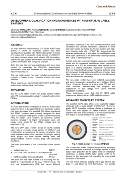 A.3.6 8th International Conference on Insulated Power