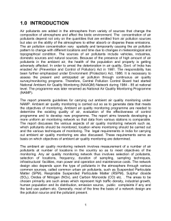 Ambient Air quality Monitoring Guidelines