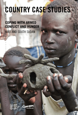 COUNTRY CASE STUDIES - Concern Worldwide US