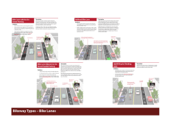 Bikeway Types &ndash; Bike Lanes