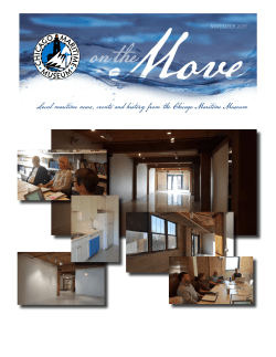 November 2015 OTM - Chicago Maritime Museum