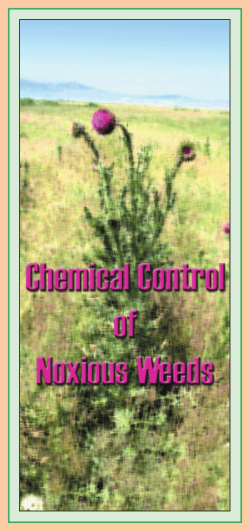 Compiled By - the Utah Weed Control Association