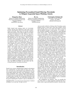 Optimizing Personalized Email Filtering Thresholds to Mitigate