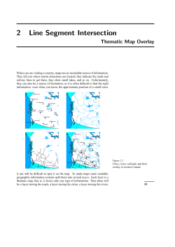 2 Line Segment Intersection