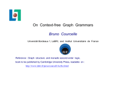 On Context-free Graph Grammars Bruno Courcelle