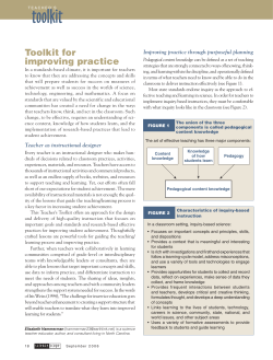 toolkit - National Science Teachers Association