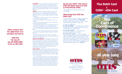 OTIS_48981_ATM Brochure - Otis Federal Credit Union