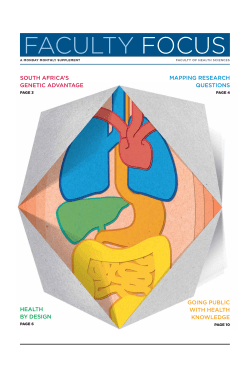 SOUTH AFRICA`S GENETIC ADVANTAGE MAPPING RESEARCH