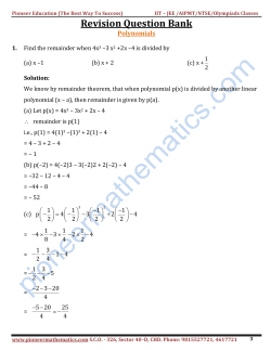 9th CBSE {SA - 1} Revision Pack Booklet-1