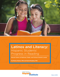 Latinos and Literacy