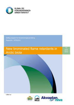 New brominated flame retardants in Arctic biota