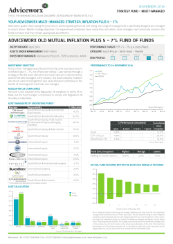adviceworx old mutual inflation plus 5