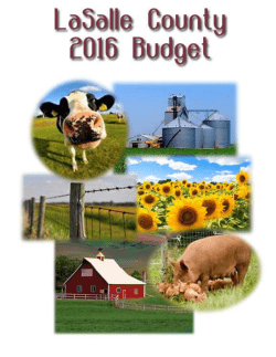 LaSalle County 2016 Budget