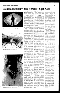 Backroads geology: The secrets of Skull Cave