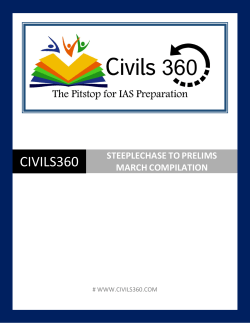 compilation of Steeplechase to Prelims March