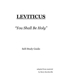 LEVITICUS