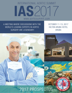 Exhibit-Prospectus - International Aortic Summit