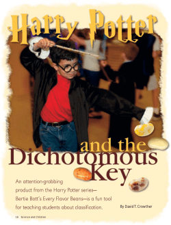 For Teaching Students About Classification.