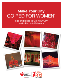 go red for women - Macomb County Chamber of Commerce