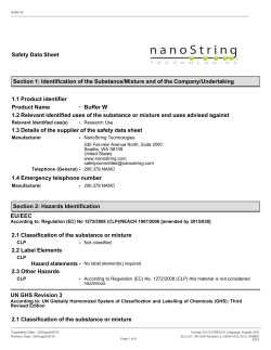 Buffer W - NanoString