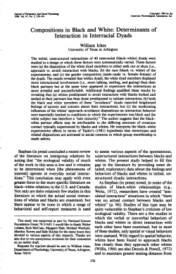 Compositions in Black and White: Determinants of