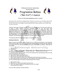 Progressive Balboa