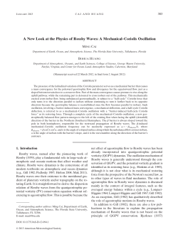 A New Look at the Physics of Rossby Waves
