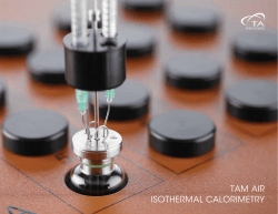 TAM AIR ISOTHERMAL CALORIMETRY