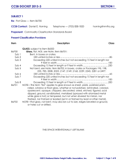 ccsb docket 2013-3 section i