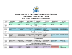 kenya institute of curriculum development