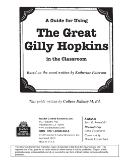 The Great Gilly Hopkins