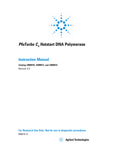 PfuTurbo C Hotstart DNA Polymerase